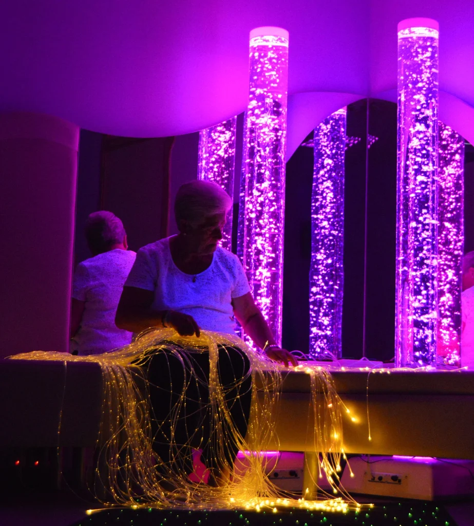 Espacio de terapia preventiva y estimulación sensorial en residencia de mayores