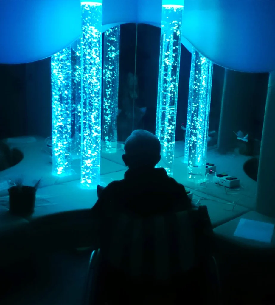 Espacio de terapia preventiva y estimulación sensorial en residencia de mayores